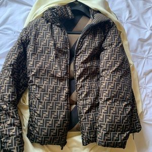 Fendi Reversible Bubble Jacket